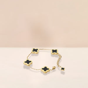 Four-Leaf Clover Bracelet