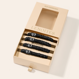 Mulberry Silk Skinny Scrunchies