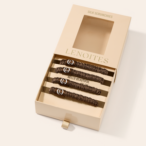 Mulberry Silk Skinny Scrunchies