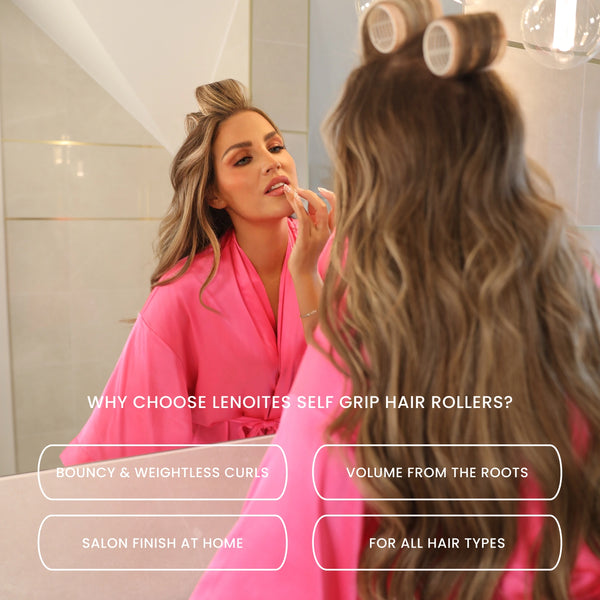 Self Grip Hair Rollers 16-Pack