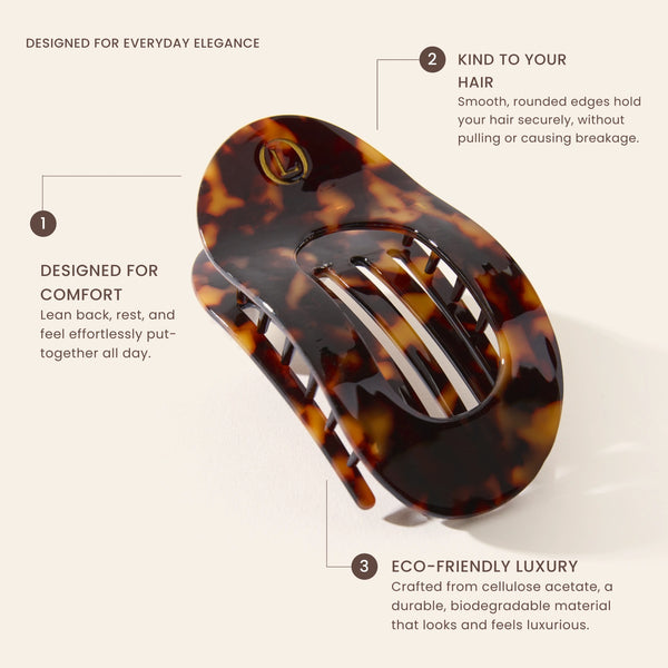 Eco-Friendly Flat Hair Clip