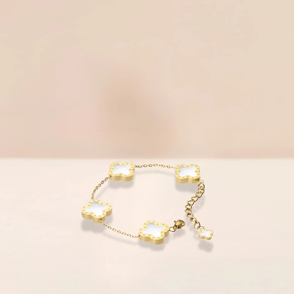 Bracelet Gold White