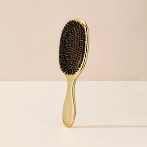 Wild Boar Hair Brush with Cleaning Tool