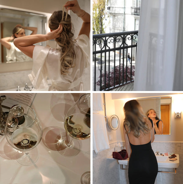 Collage för Eco-friendly French Hair Pin