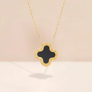 Necklace Gold Black