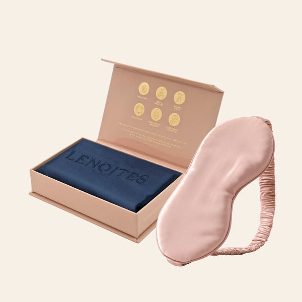 Pillowcase + Sleep Mask in Mulberry Silk