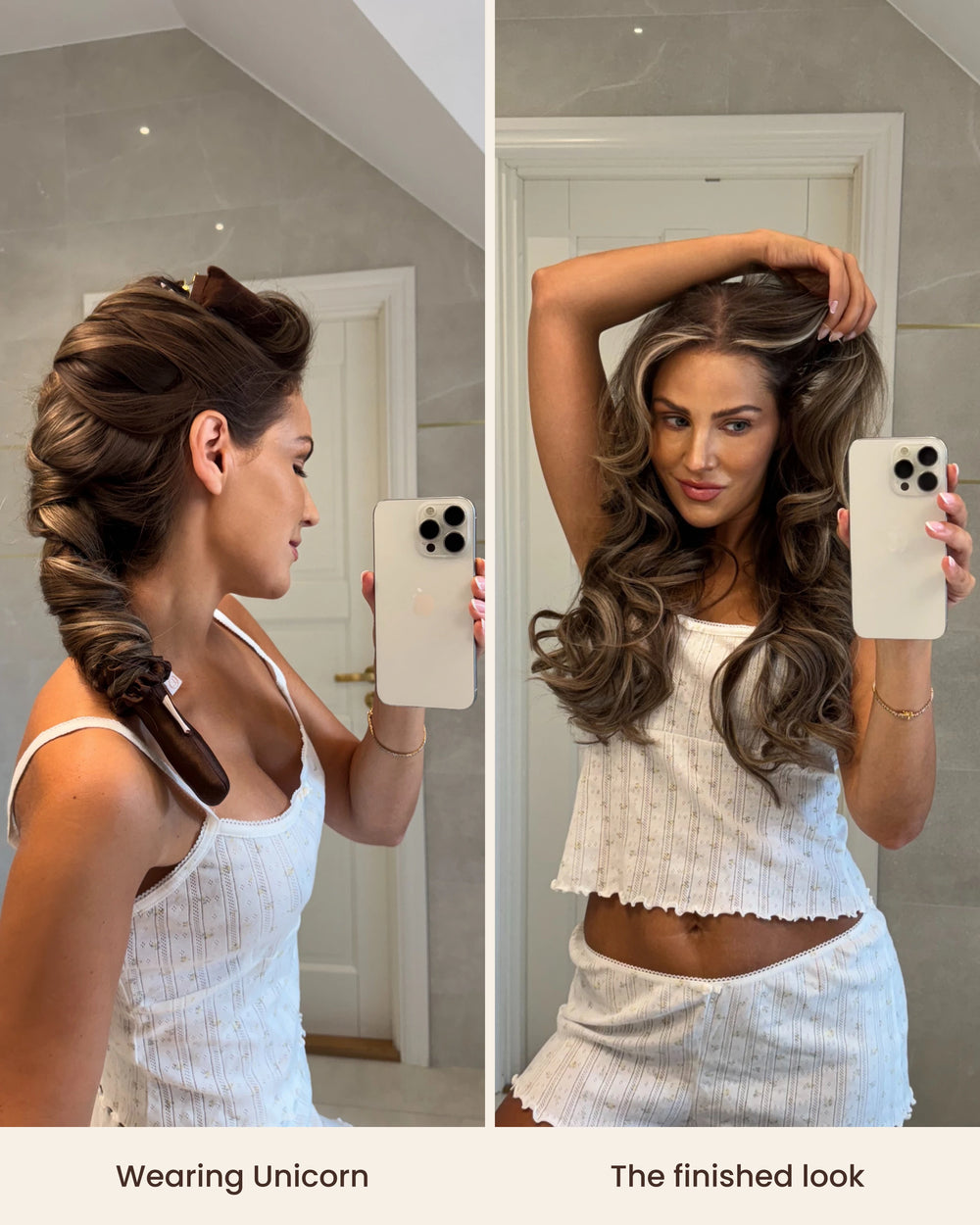 Heatless Curls Unicorn