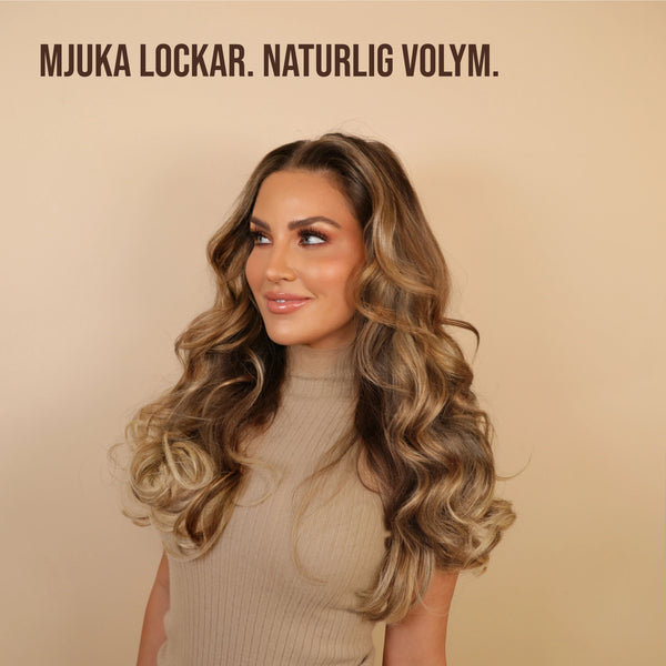 Heatless Curl Rods with Caps 3-Pack